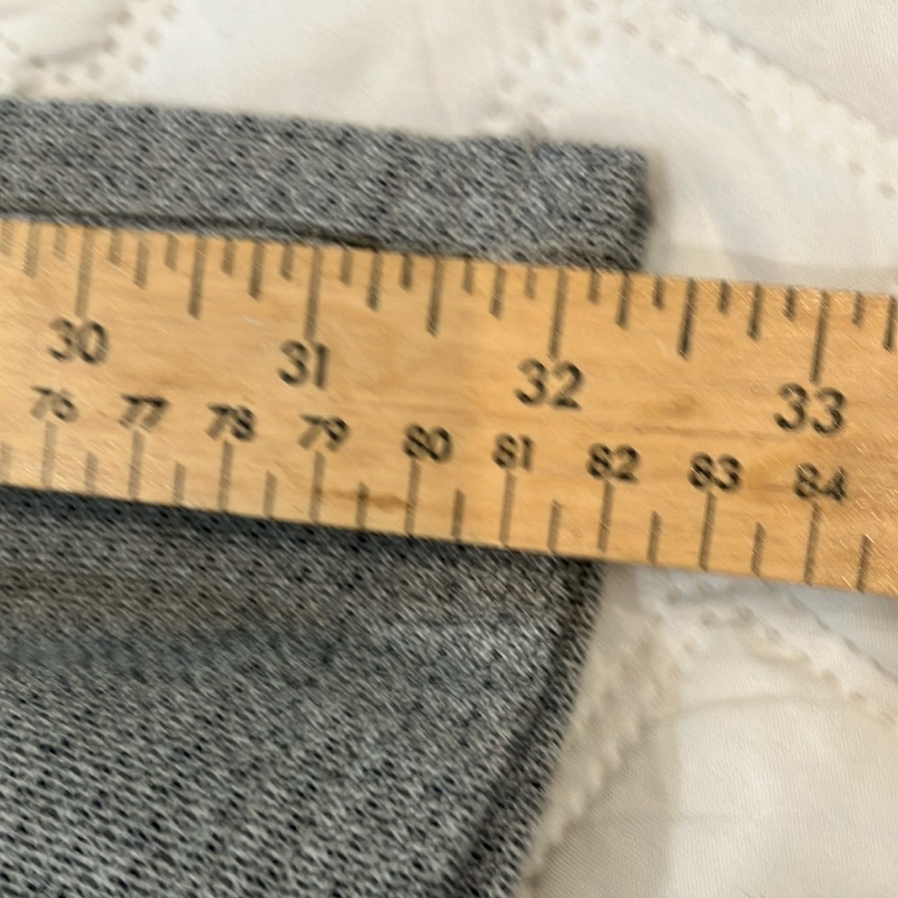 CKS Women’s W32L32.25” tweed like Gray cotton blend Trousers - Picture 14 of 16